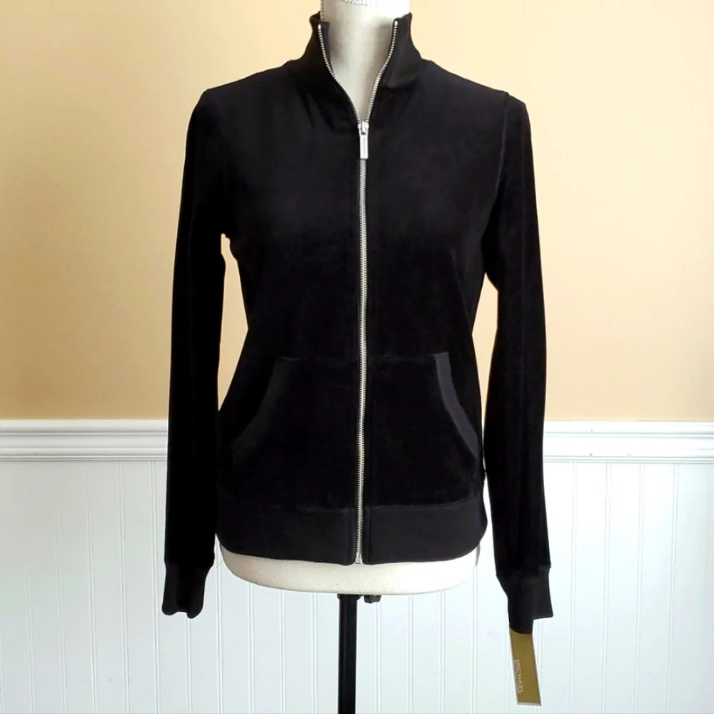 Beautiful Michael Kors Velour Jacket Size XS - Picture 2 of 7